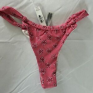 New Victorias Secret PINK Bikini Thong Bottom (M)  NWT